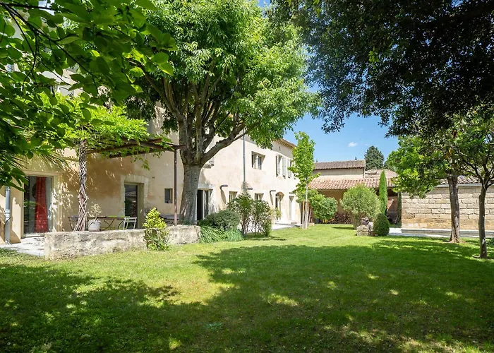 Mas Aragon - Xviiieme - Piscine & Jardin Paysager * Les Angles (Gard)